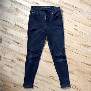 Dark blue yoga jeans